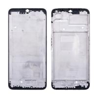 Рамка дисплея (средняя часть)  для Realme C35 Черная
