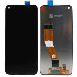 Дисплей Samsung A11 (A115F) Черный  (Сервисный оригинал)
