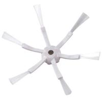 Боковая щетка для робот-пылесоса Xiaomi, Roborock, 6-ть лопастей, белая, 2 шт.