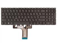 Клавиатура для ноутбука HP Pavilion 15-EG 470 G8 G9, чёрная, с подсветкой, RU (MZ)