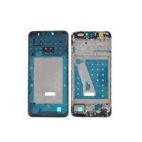Рамка дисплея (средняя часть) для Huawei P Smart 2019 (Черная) Оригинал-снятый