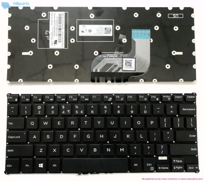 Клавиатура для ноутбука Dell Inspiron 11-3000, 11-3168, чёрная, RU