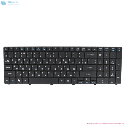 Клавиатура для ноутбука ACER Aspire 5810 5536 5738, чёрная, RU