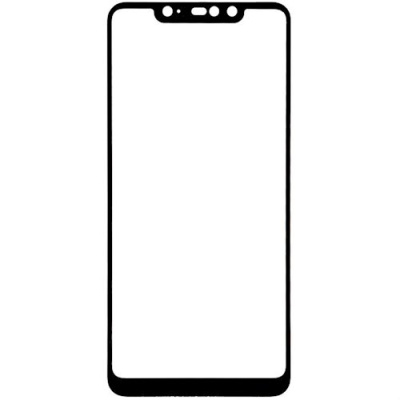 Защитное стекло для Xiaomi Redmi Note 6 Pro (Черное)