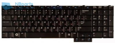 Клавиатура для ноутбука Samsung R523, R528, чёрная, RU