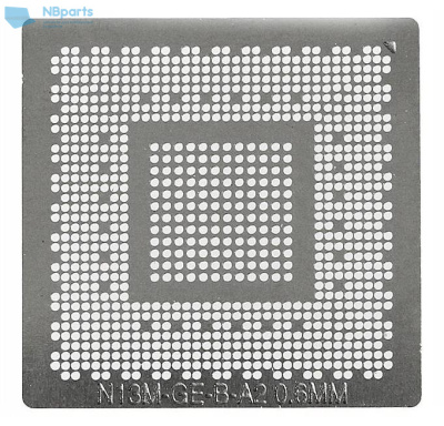 Трафарет прямого нагрева N13M-GE-B-A2