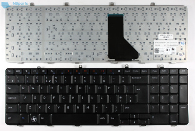 Клавиатура для ноутбука Dell Inspiron 1764, чёрная, US