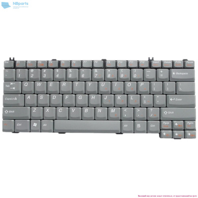Клавиатура для ноутбука Lenovo 3000, серая, RU