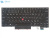 Клавиатура для ноутбука Lenovo ThinkPad T470, чёрная, с подсветкой, с рамкой, RU