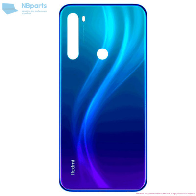 Задняя крышка Xiaomi Redmi Note 8 Синий (Премиум)