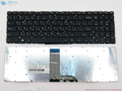 Клавиатура для ноутбука Lenovo Yoga 500-15ISK, чёрная, RU
