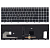 Клавиатура для ноутбука HP EliteBook 850 G5 755 G5, чёрная, с подсветкой, Track, с серой рамкой