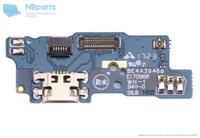 Шлейф/FLC Meizu M5c на системный разъем/микрофон