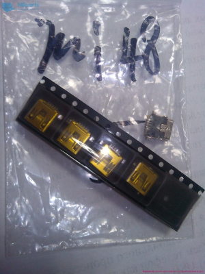 Разъем Mini USB для планшета, Mini 48