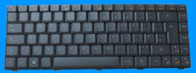 Клавиатура для ноутбука Lenovo IdeaPad B450, чёрная, RU