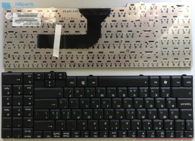 Клавиатура для ноутбука ASUS M50 M70 X70 X71 G50 G70, чёрная, большой Enter, RU